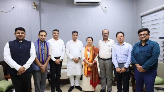 Tripura CM , NITI Aayog Member discuss roadmap for state's development