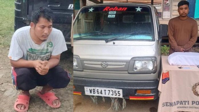 Manipur police arrest two, seize over 2.7 kg brown sugar in separate operations