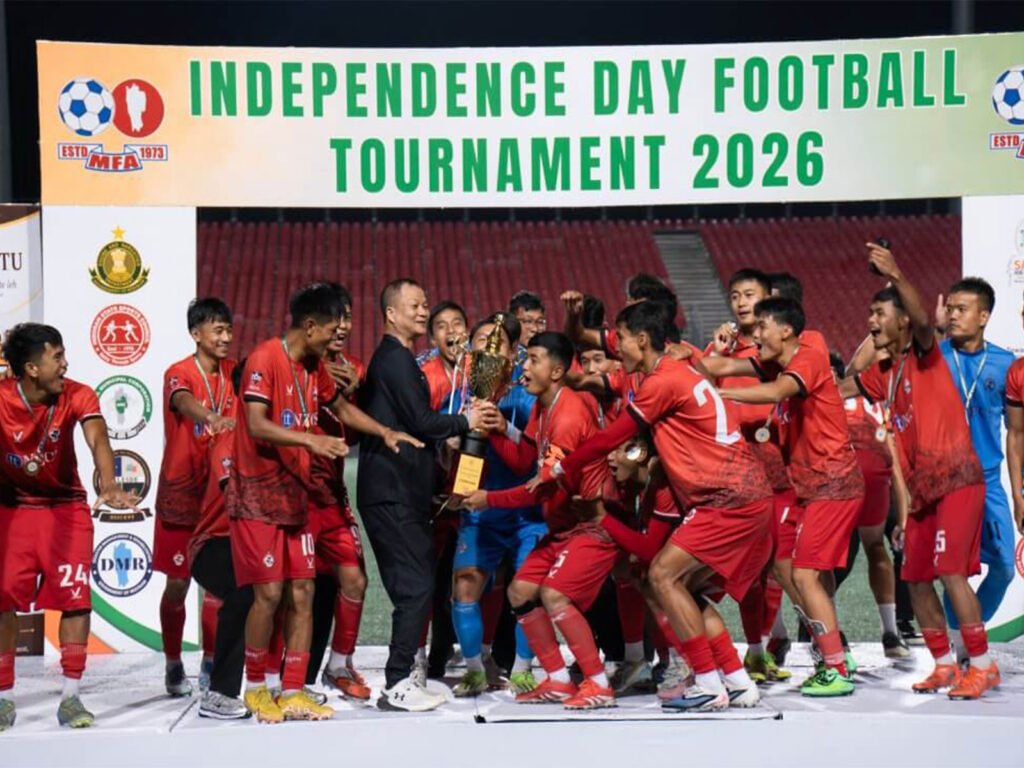 More than 8,000 players participate in 46 Independence Day football tournaments held across 29 locations in Mizoram.