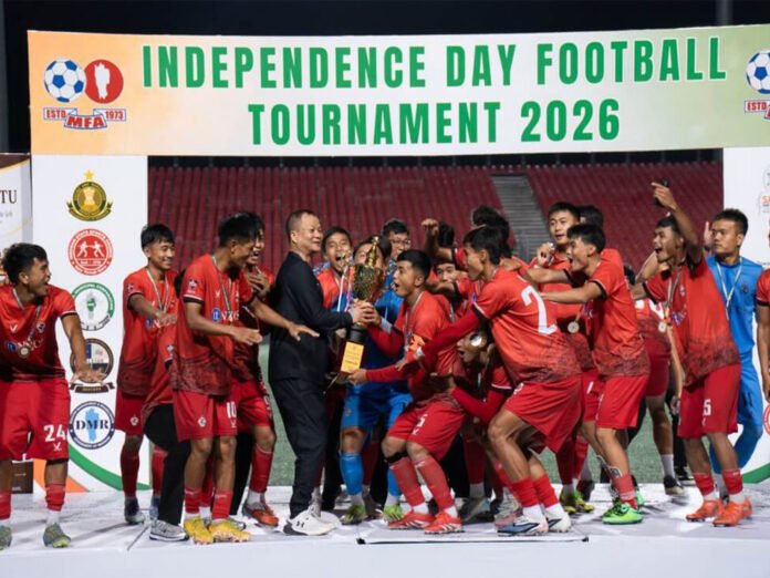 More than 8,000 players participate in 46 Independence Day football tournaments held across 29 locations in Mizoram.