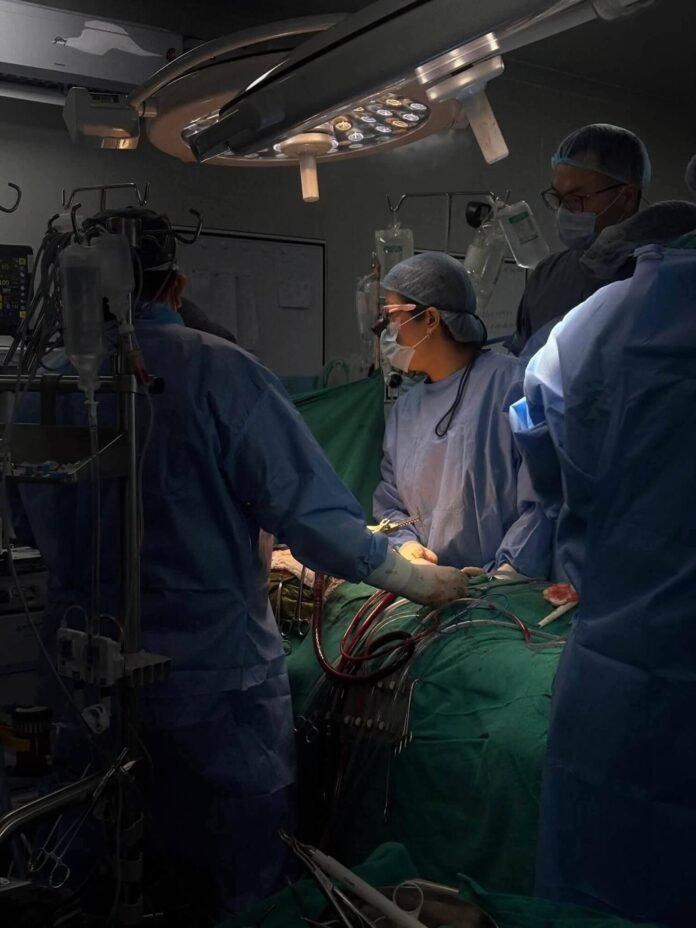 Doctors at Zoram Medical College and Hospital in Aizawl successfully perform the institution's first-ever open-heart surgery on a 69-year-old patient.