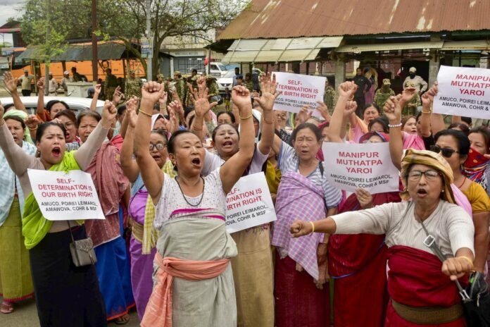 Residents face widespread disruption during a 48-hour Manipur strike called by the Campaign for Just and Fair Delimitation over electoral boundary concerns.