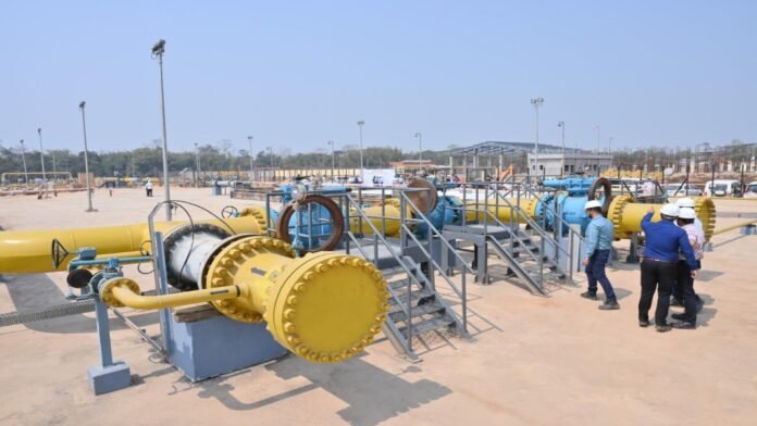 The Dergaon-Dimapur natural-gas pipeline connects Nagaland with India's wider national gas network and strengthens regional energy infrastructure.