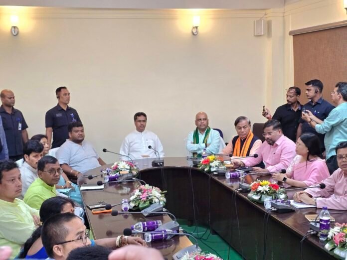Tripura BJP chief Abhishek Debroy confirms that alliance discussions between the BJP and Tipra Motha are continuing and making progress.