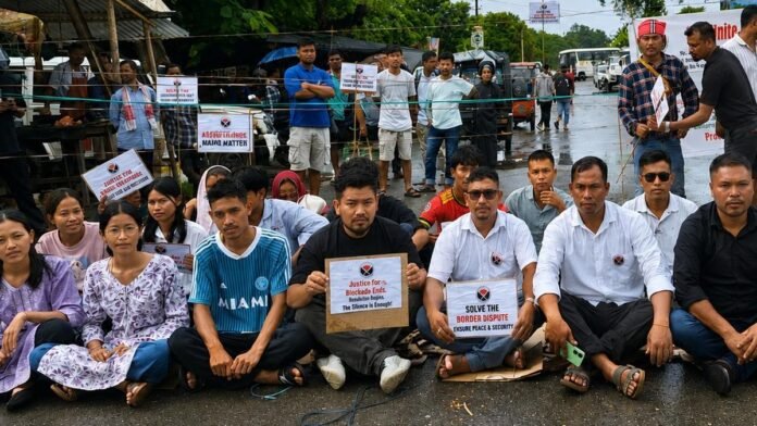 Economic blockade along the Assam-Arunachal Pradesh border is suspended following high-level intervention aimed at easing interstate tensions.