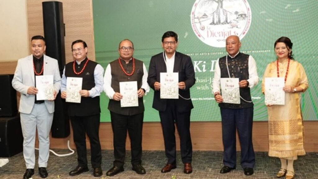 Meghalaya Chief Minister Conrad Sangma launches the Ki Dienjat cultural initiative exploring historical links between Khasi-Jaintia communities and Southeast Asia.