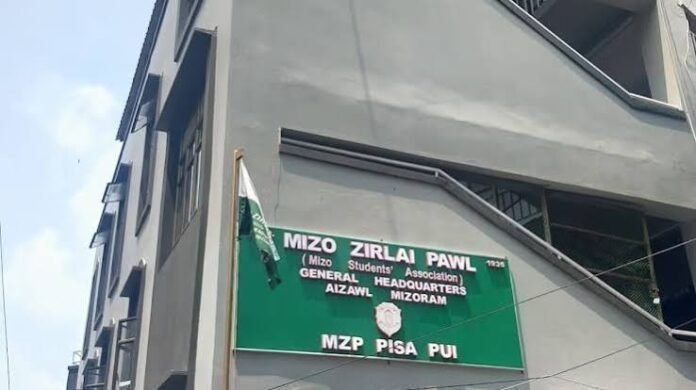 Mizo Zirlai Pawl urges Mizoram's Chief Secretary to address alleged central agency actions involving local traders.