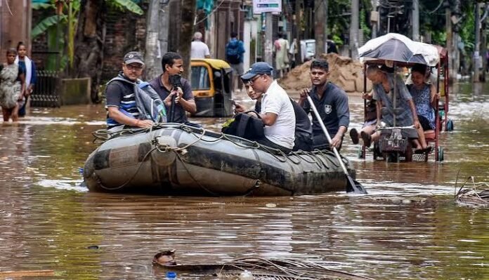Assam's official flood death toll reaches 103 as rescue and relief operations continue across flood-affected areas.