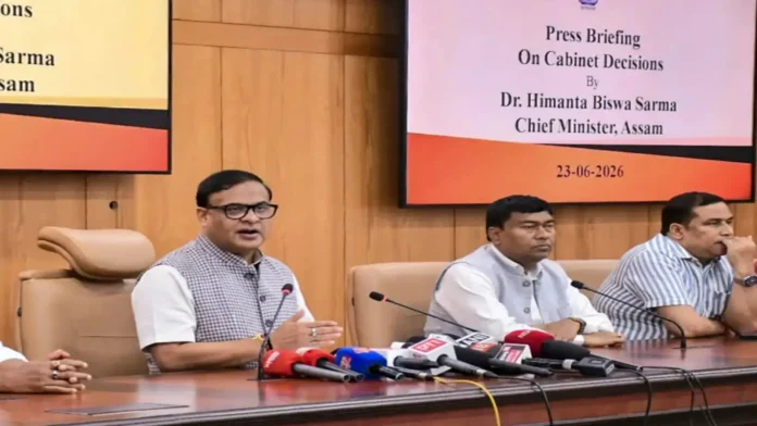 Assam Chief Minister Himanta Biswa Sarma reviews preparations for the month-long Seva Sankalp Abhiyan beginning September 17.