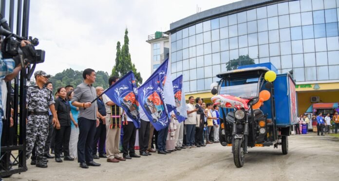 State Agriculture Information Hub-cum-Farmers’ Hostel inaugurated at Naharlagun to support farmer training and accommodation.