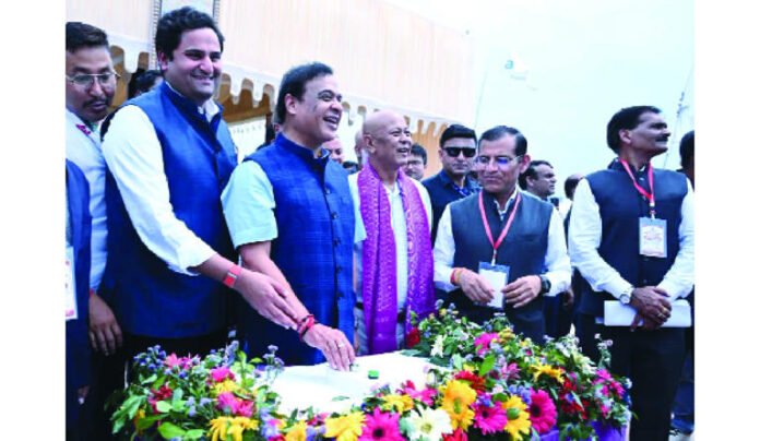 Himanta lays foundation stone for Adani Power's 3,200 MW Assam project