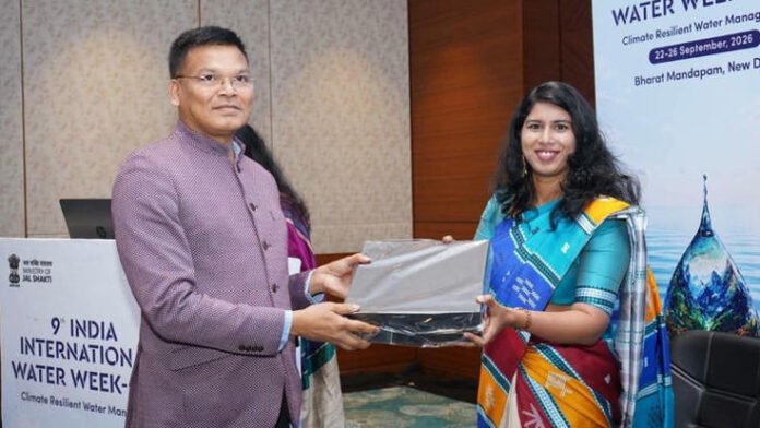 North Tripura showcases water conservation initiatives at India International Water Week 2026