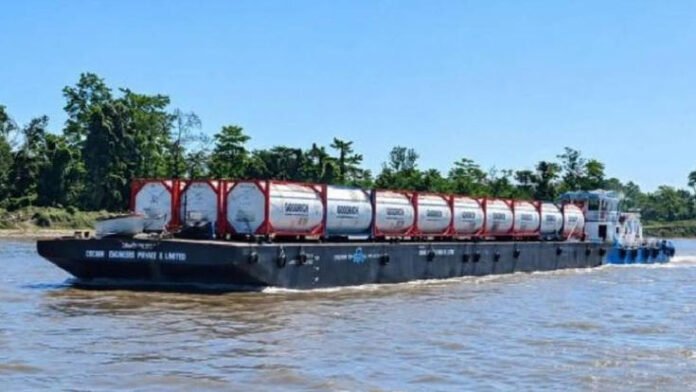 Assam's Dibrugarh set to resume international cargo movement on Brahmaputra after nearly 80 years