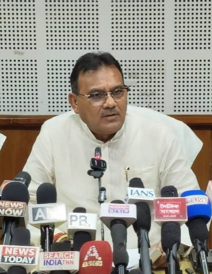 Minister Pranajit Singha Roy