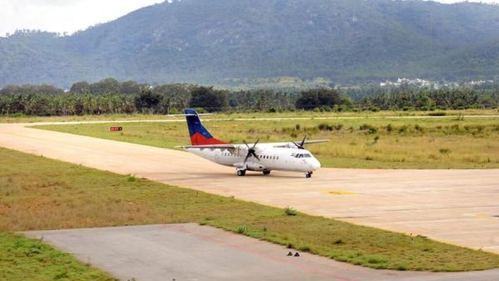 Regional aircraft operate across Northeast India as the UDAN scheme expands air connectivity through 90 operational routes.