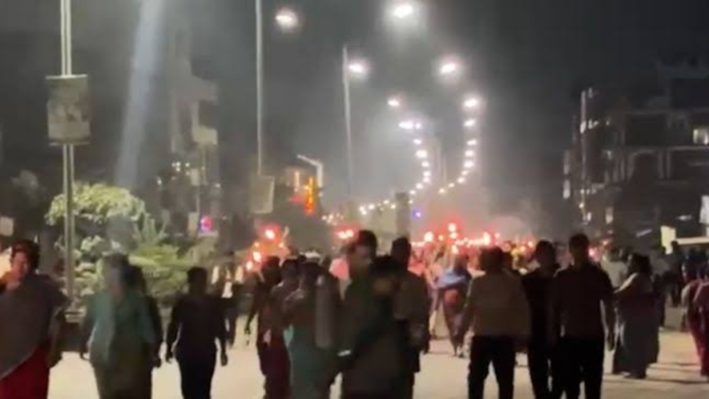 Manipur NRC protest now escalates as tear gas fired