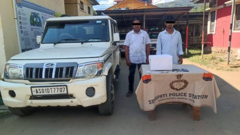 2.3 kg amphetamine seized as Assam men now held in Manipur