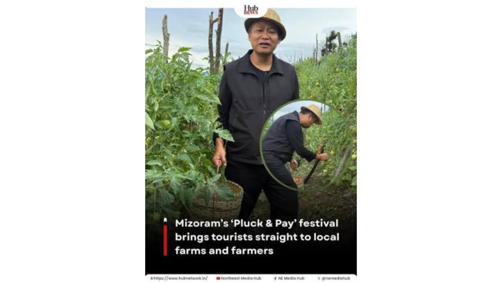 Pluck & Pay Festival now opens Mizoram farms to tourists