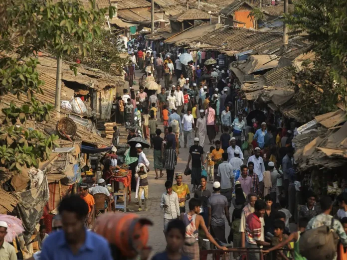 Mizoram government seeking central financial assistance to support displaced persons arriving from Myanmar.