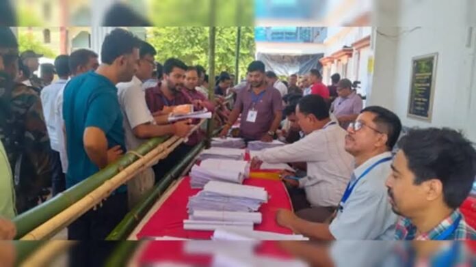 IPFT leaders discuss grassroots organisational rebuilding after the party wins 33 seats in Tripura Village Committee elections