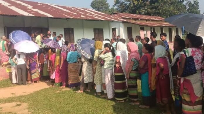 TTAADC Village Committee election candidates complete campaigning ahead of September 28 polling in Tripura.