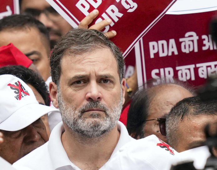 Who at EC ordered TCS to make 'illegal' change in Form 6, asks Rahul
