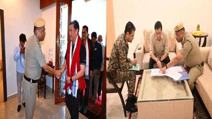 Arunachal CM Pema Khandu reviews BRO's project Brahmank works, focus on strategic connectivity in state