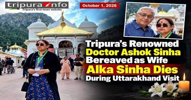 Dr Ashok Sinha mourns wife Alka Sinha after her sudden death during Uttarakhand visit