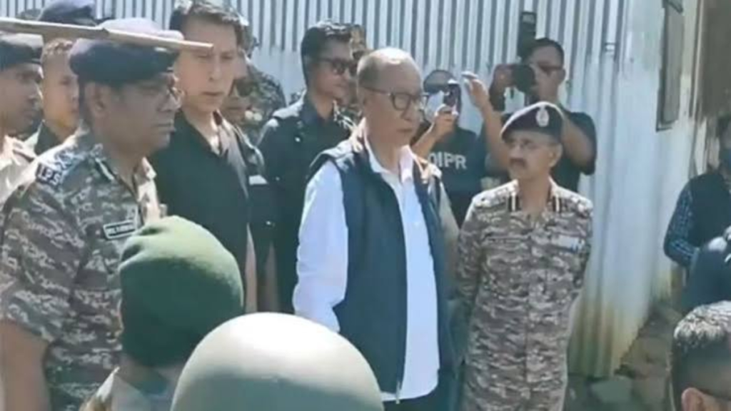 Sinai Camp: Manipur CM Visits Site After 17 Arrests