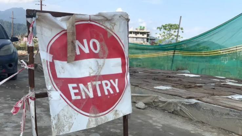 Naharlagun Railway Station Road Closed Now Till Oct 30